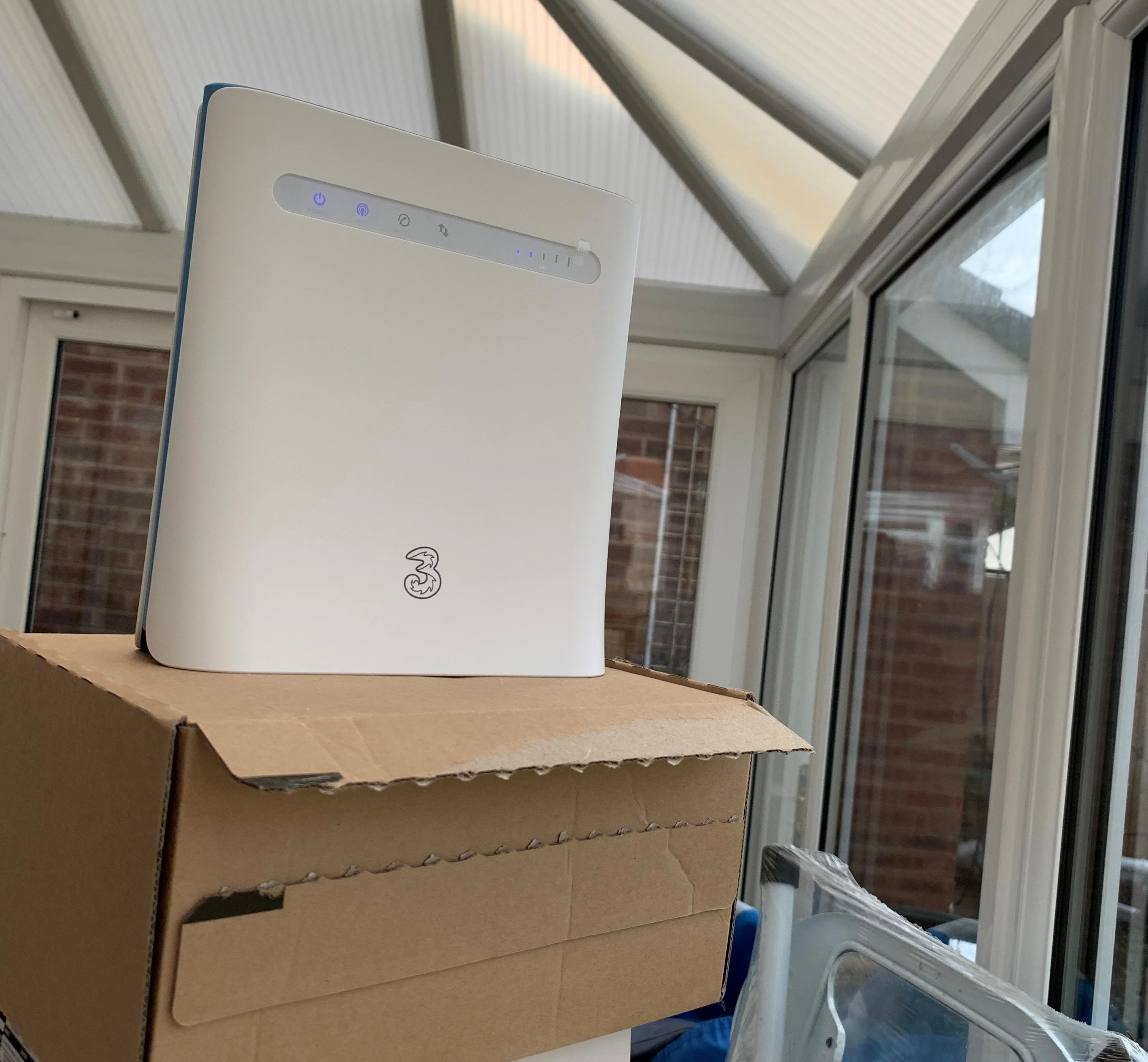 Three ZTE MF286D 4G router